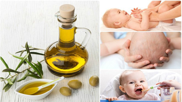 Sai lầm khi massage cho trẻ bằng dầu olive