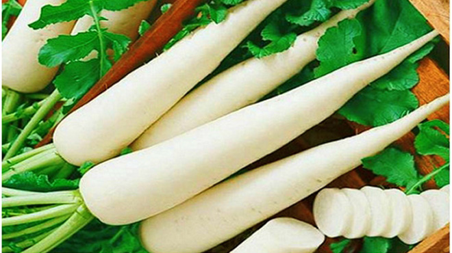 Củ cải trắng - thuốc quý cho sức khỏe mùa đông